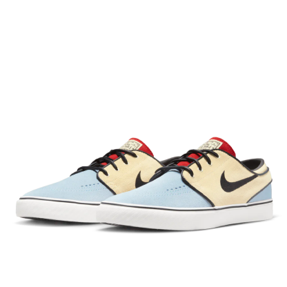Tênis Nike Sb Zoom Janoski Og+ Azul/amarelo