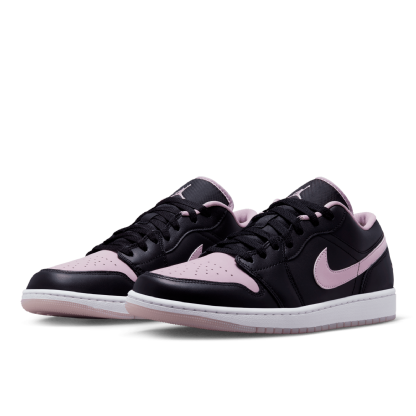 Tênis Nike Air Jordan 1 Low " Black Iced Lilac " Preto/rosa