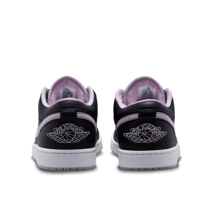Tênis Nike Air Jordan 1 Low " Black Iced Lilac " Preto/rosa