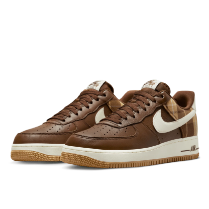 Tênis Nike Air Force 1 07 Lx " Plaid " Marrom