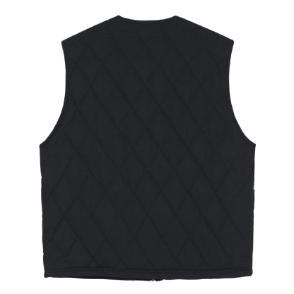 Colete Stussy Diamond Quilted Preto