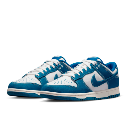 Tênis Nike Dunk Low Retro " Blue Sashiko " Azul