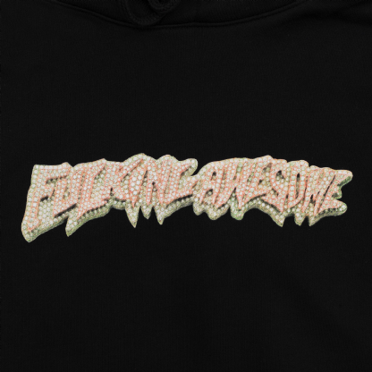 Moletom F.awesome 24k Stamp Preto