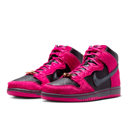 Tênis Nike Sb X Run The Jewels Dunk High Preto/rosa