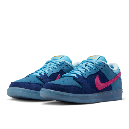 Tênis Nike Sb X Run The Jewels Dunk Low Pro Qs Azul