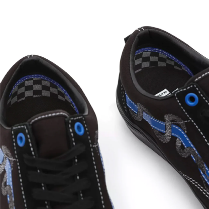 Tênis Vans X Breana Geering Skate Old Skool Preto/azul