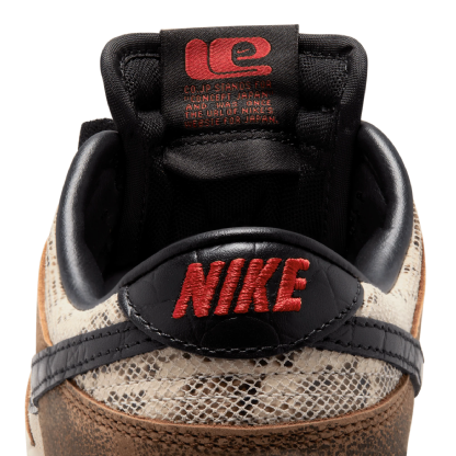 Tênis Nike Dunk Low Prm Co.jp Brown Snakeskin Marrom