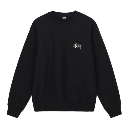 Moletom Careca Stussy Basic Preto