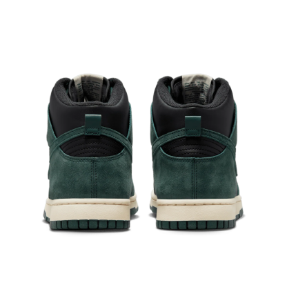 Tênis Nike Dunk High Retro Prm "faded Spruce" Preto/verde