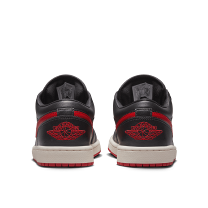 Tênis Nike Feminino Air Jordan 1 Low Retro Preto/vermelho