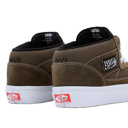 Tenis Vans Skate Half Cab Wearaway Marrom