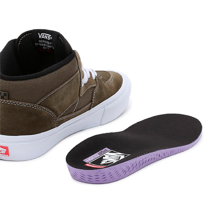 Tenis Vans Skate Half Cab Wearaway Marrom