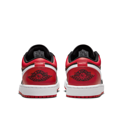 Tênis Nike Air Jordan 1 Low " Alternate Bred Toe " Preto/vermelho