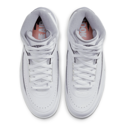 Tênis Nike Air Jordan 2 Retro Branco/cinza