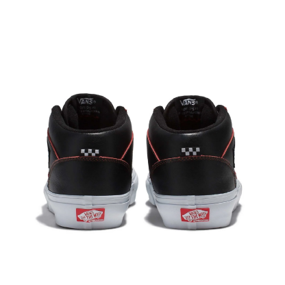 Tenis Vans Skate Half Cab Wearaway Preto/laranja