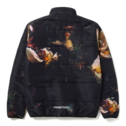 Jaqueta Puffer Primitive Revival Preto