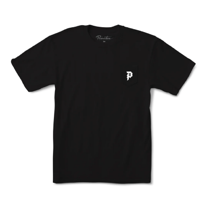 Camiseta Pocket Primitive Goodbye Preto