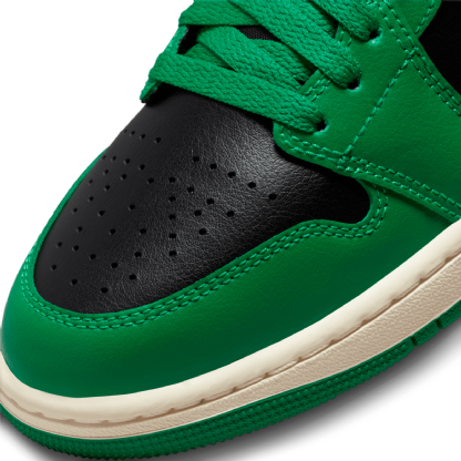 Tênis Nike Feminino Air Jordan 1 Mid " Lucky Green " Verde