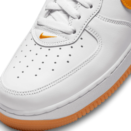 Tênis Nike Air Force 1 Low Qs “orange Citrus” Branco/amarelo