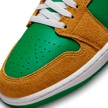 Tênis Nike Air Jordan 1 Mid " Watermelon " Verde