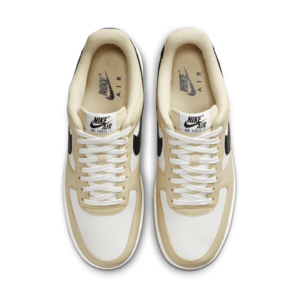 Tênis Nike Air Force 1 07 Low " Team Gold " Branco/bege