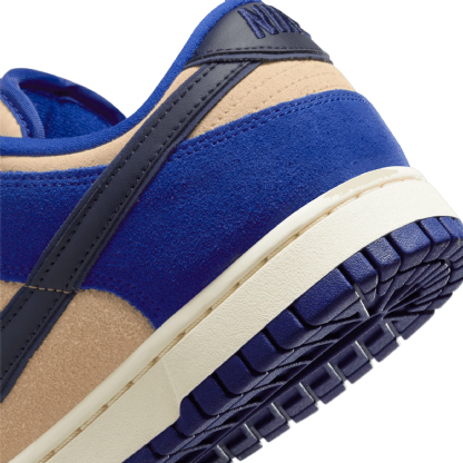 Tênis Nike Feminino Dunk Low " Blue Suede " Azul/bege