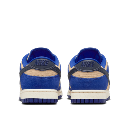 Tênis Nike Feminino Dunk Low " Blue Suede " Azul/bege