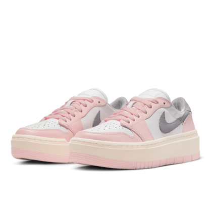 Tênis Nike Feminino Air Jordan 1 Elevate " Atmosphere " Branco/rosa