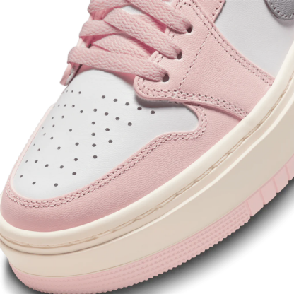 Tênis Nike Feminino Air Jordan 1 Elevate " Atmosphere " Branco/rosa