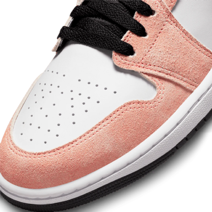 Tênis Nike Air Jordan 1 Mid " Flight Club " Branco/rosa