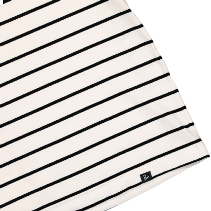 Camiseta Parra Paper Boat Striper Branco