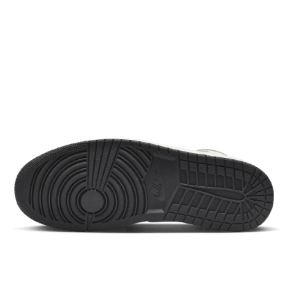 Tênis Nike Air Jordan 1 Retro Hi " Washed Black " Branco/cinza