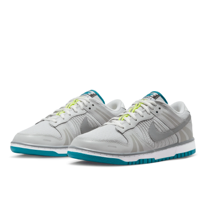 Tênis Nike Feminino Dunk Low " Grey Fog And Blustery " Cinza/azul
