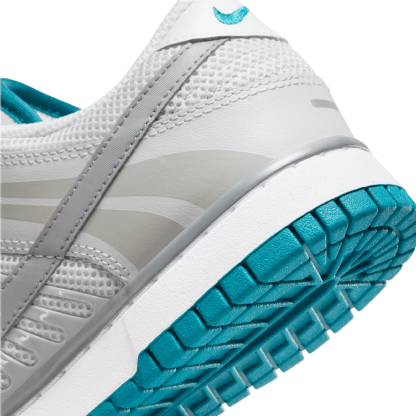 Tênis Nike Feminino Dunk Low " Grey Fog And Blustery " Cinza/azul