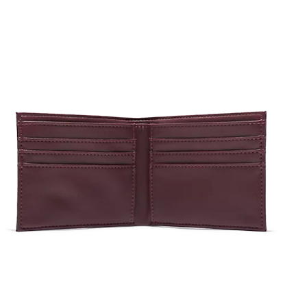 Carteira Primitive Bi-fold Nuevo Script Vinho