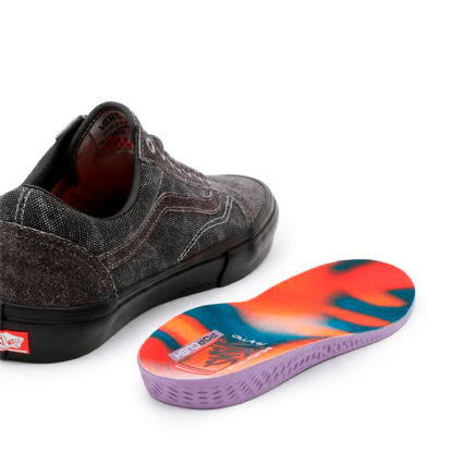 Tênis Vans X Quasi Skate Old Skool Asphalt Cinza