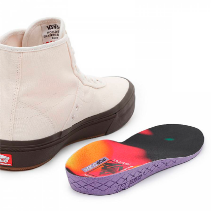 Tênis Vans X Quasi Crockett High Decon White Branco