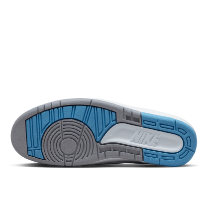 Tênis Nike Air Jordan 2 Low " University Blue " Branco/azul