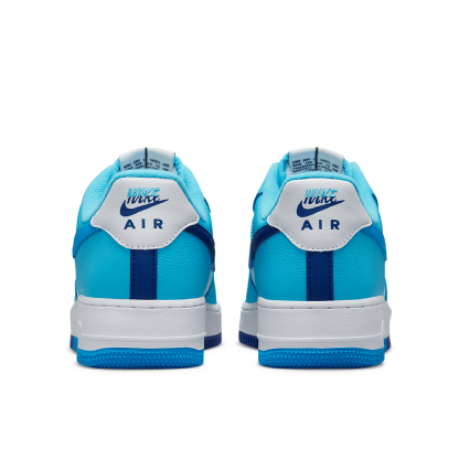 Tênis Nike Air Force 1 07 Lv8 "split Light Photo Blue" Branco/azul