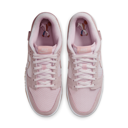 Tênis Feminino Nike Dunk Low Se "teddy Bear" Rosa