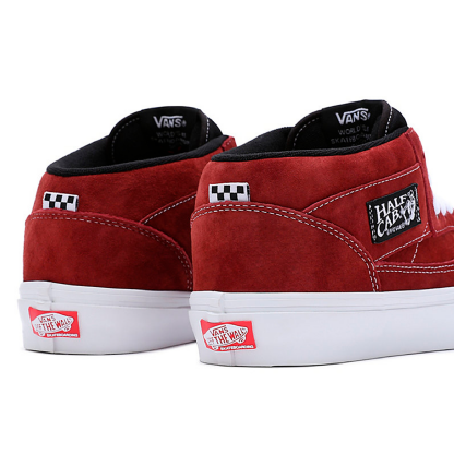 Tênis Vans Skate Half Cab 92 Vermelho