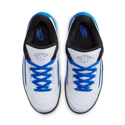 Tênis Nike Feminino Air Jordan 2 Low " Varsity Royal " Branco/azul