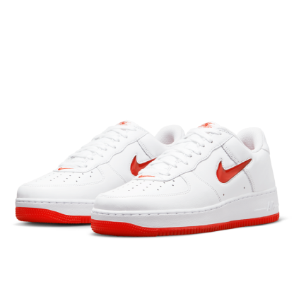 Tênis Nike Air Force 1 Low Retro "colour Of The Month - University Red" Branco/vermelho