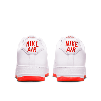 Tênis Nike Air Force 1 Low Retro "colour Of The Month - University Red" Branco/vermelho
