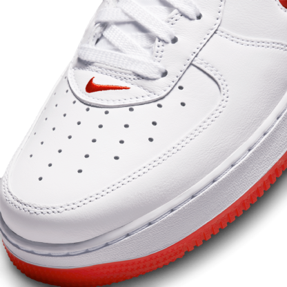 Tênis Nike Air Force 1 Low Retro "colour Of The Month - University Red" Branco/vermelho