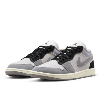 Tênis Nike Air Jordan 1 Low Se Craft " Cement Grey " Cinza