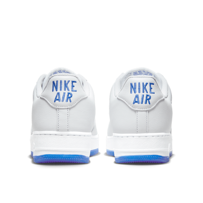 Tênis Nike Air Force 1 Low Retro "colour Of The Month - Royal Jewell" Branco/azul