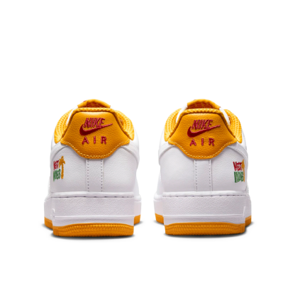 Tênis Nike Air Force 1 Low Retro Qs " West Indies " Branco/amarelo