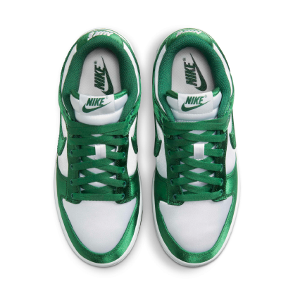 Tênis Nike Feminino Dunk Low Branco/verde