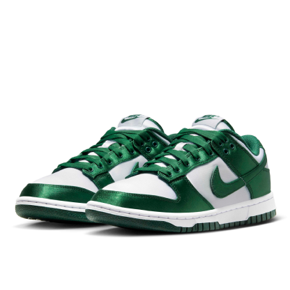 Tênis Nike Feminino Dunk Low Branco/verde